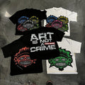 Custom DTG Print Graphic Box Tees Streetwear Men Heavyweight Cotton Oversized Fit Vintage Cropped Boxy T Shirt