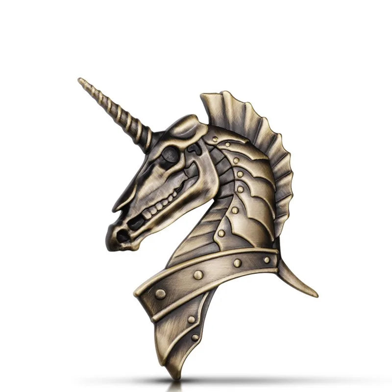 Customizable 3D Horse Metal Car Logo Sticker Personalized Body Decoration Emblem Make Your Own Unique Vehicle Logo