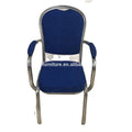 Dining Restaurant Chair Manufacture of Designer Decorative Armchairs SDB-106 Modern Design Iron Frame Commercial Use