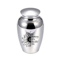 70x45mm Personalize Flower Cremation Urn Funeral Memorial Keepsake Urns for Human Pet Dog Ashes - in Memory of a Life