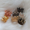 Charms Hollow Crown  Tibetan Bronze Gold Color Silver Color Pendants Antique Jewelry Making DIY Handmade Craft