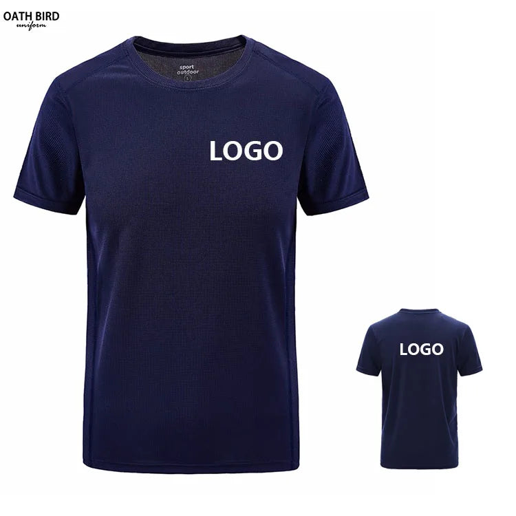 Custom Manufacturer Quick Drying Polyester Mesh Sports Running O- Neck Dry Tshirt Sublimation Printing LOGO Blank for Men Women