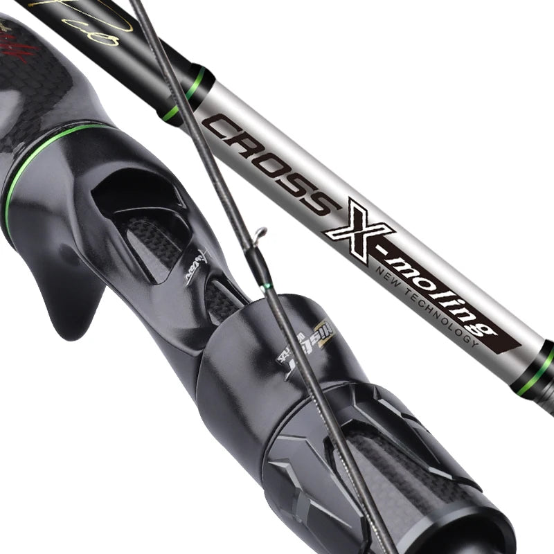 HISTAR V587 2.28M ML Right Hand Japanese Toray Crossline C Tape Fuji Guide Ring High Carbon Fast Action Casting Bass Fishing Rod
