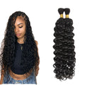Wholesale Afro Kinky Brazilian Bulk Virgin Human Hair Braids Machine Double Weft Loose Deep Wave Bundles Braiding