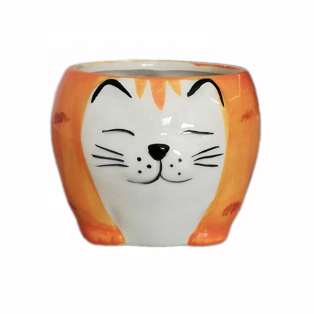 China Factory Cheap Price Hot Selling 150ml 3D Animal Design Ceramic Coffee Mug Cup With Handle Eco Friendly Eco Dolomite Mugs