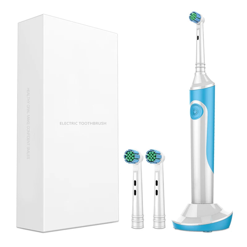Or-Care Drop Shipping Waterproof Automatic Rechargeable Battery Toothbrush Electric Rotating