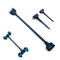 Adjustable Multi-function Weight Lifting Bar Strength Training Barbell Bar Gym Fitness Weighted Equipment