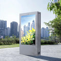 Project Custom Design Outdoor Lcd 55 Inch Custom Digital Signage Ip65 Totem Kiosk Waterproof Touch Screen Display Advertise