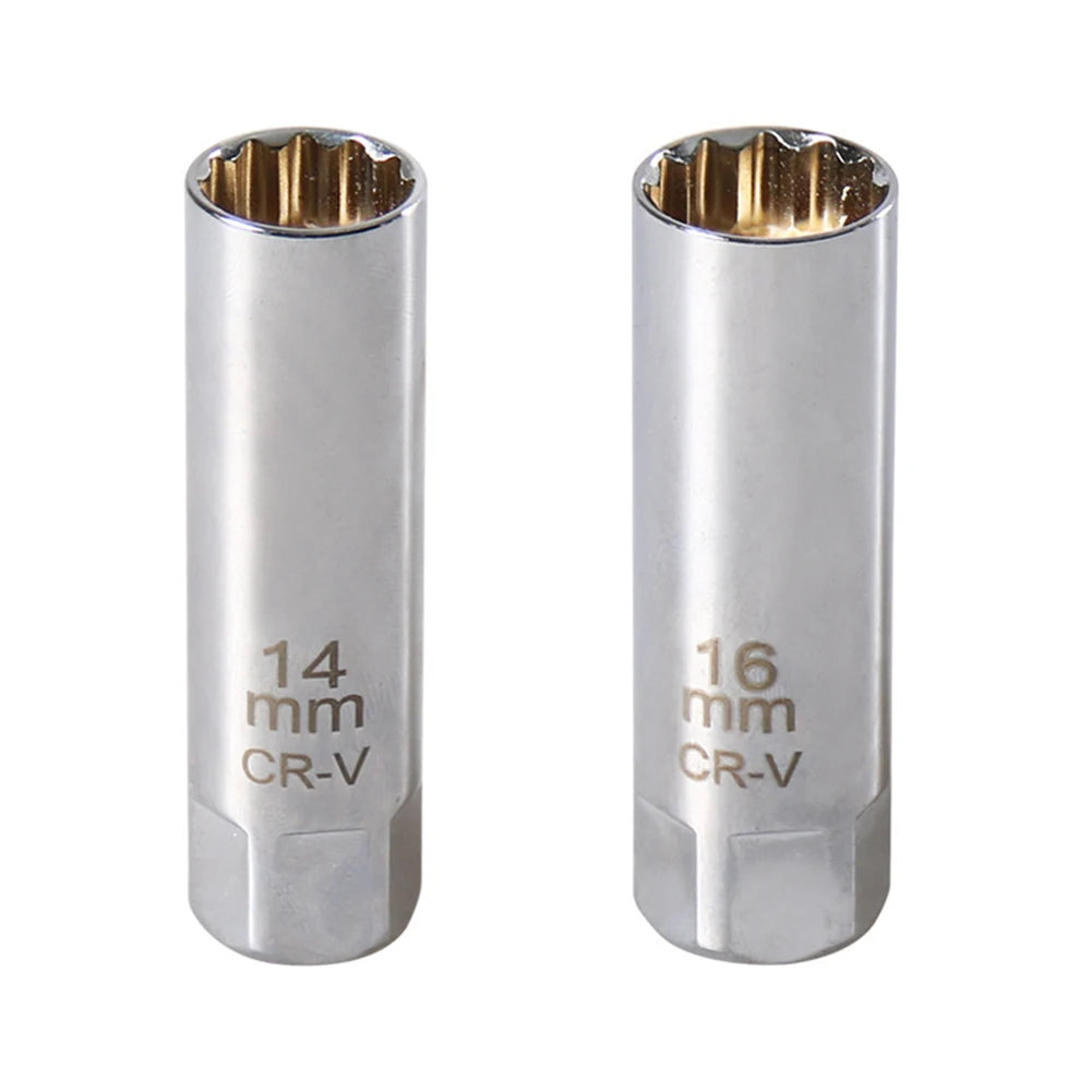 Removal Tool Magnetic Spark Plug Socket 3/8 Drive 14mm Spark Plugs Socket