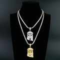 Custom Men's 925 Sterling Silver Jesus Pendant Hip Hop Style Rhodium Plated Ice Out Moissanite Chain Fine Pendants Charms