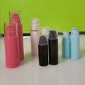 5ml 10ml 15ml Mini Plastic Pink Blue White Black Cosmetic Skin Care Lotion Pump Bottle Dispense Small Eye Cream Bottle With Cap