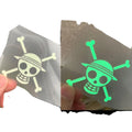 2025 XH Brand Name Glow in the Dark Heat Transfer Printing Logo with Strong Elasticity for Tshirt Garment