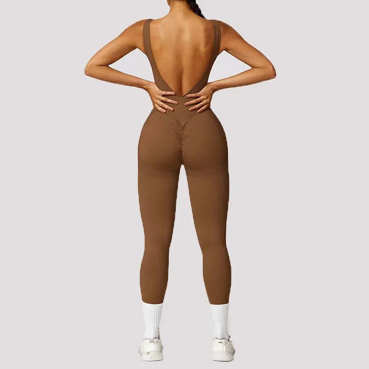 New Arrivals Seamless Workout One Piece Bodysuit Custom logo Women Gym Bodysuit for Women
