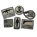 Customized Logo PVC Large Hook Patches 3D Embossed Flower and Heart Rubber Labels with Bead Decoration