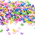 Colorful Clay Materials Bow Sprinkles Bowtie Slime Decoration