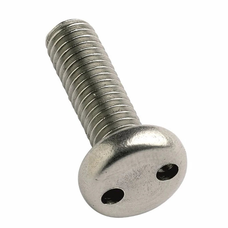 18-8 316 Stainless Steel Metric Fine Thread Snake Eye Tamper Proof Pan Head Custom Size Security Screw Conghui Industrial