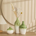 New Chinese Style Ceramic Vase Rustic Design Home Decor for Living Room Coffee Table TV Cabinet Dried Flower Arrangement Display
