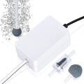 Small Black Battery-Powered Plastic Fish Tank Oxygen Pump Fish Tank Air Fittings & Oxygen Pumps Fishing Spear Gun Accessories