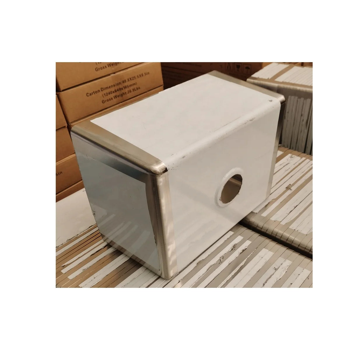 High Quality Welding Stainless Steel Commercial Handmade Sink Bowl for Kitchen Restaurant Use