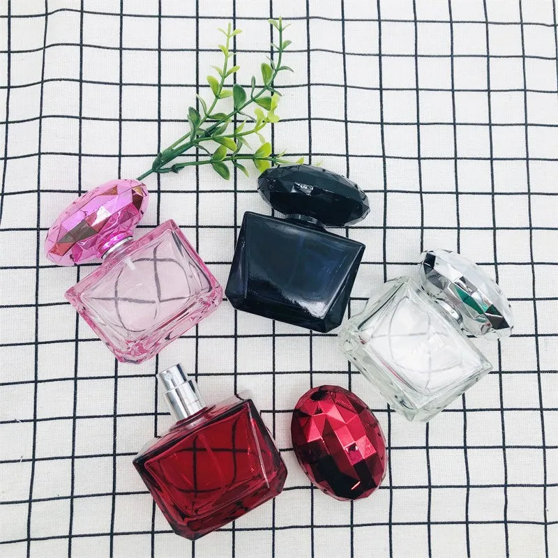 Manufacturer Clear Fragrance Bottle 50ml  Glass Spray Perfume Bottles