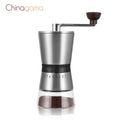 Factory Direct Sale 18/8 Stainless Steel Hand Crank Manual Coffee Grinder with Ceramic Burr Large Capacity Coffee Grinder