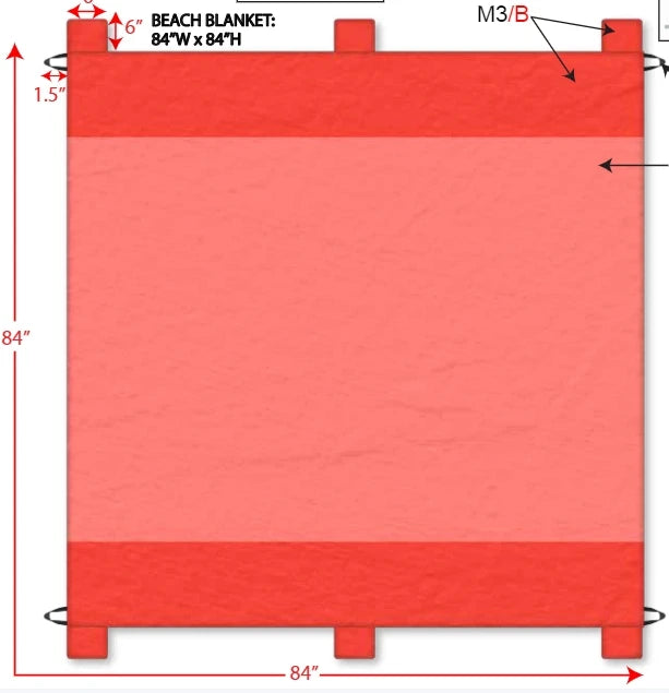 Outdoor Portable Mini Lightweight Waterproof Sand Free Beach Mat Folding Sand Proof Beach Blanket With Pocket LOGO