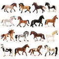 Wholesale Solid PVC Simulation Statue Model Animal Toys Figure Figurines Horse Toys