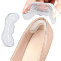 Transparent Reusable Soft Heel Protector Pad Self-Adhesive Foot Care Shoe Insert Heel Grips Liners Product Category Toe Caps