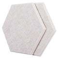 Custom Sized Hexagon PET Felt Acoustic Wall Panels Modern Design Recycled Polyester Fiber Soundproof Panel