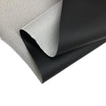 Stock Black PVC Artificial Leather Elastic Waterproof Knitted Bottom for Car Seat Covers Furniture Upholstery Decorative Bag