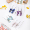 Fashion Lovely Crystal Jewelry Crystal Chips Earring Pendant for Wedding Gifts