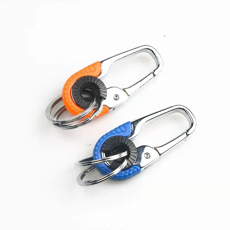 Best Promotional Keyholder Gift Key Ring Accessories Dropshipping Fashion Leather Key Chain Metal Waist Hanging KeyChain