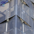 Custom Perforated Aluminium Facade Veneer Exterior Material Curtain Wall Panel for Hotel Hall Hospital Building Material