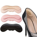 Self Adhesive 5D Shape Silicone Antiskid Dot Sponge Foam Massage Foam Back Heel Liner for High Heel Shoes HA00934
