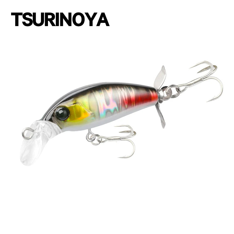 TSURINOYA 40S Sinking Minnow Fishing Lure 40mm 3.7g SENTRY Artificial Hard Bait for Light Game Ajing Rockfish Bass Pike Jerkbait