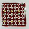 14mm Twill Silk Scarf 25*25cm  Square Double-sided Printing Silk Pocket Squares for Men