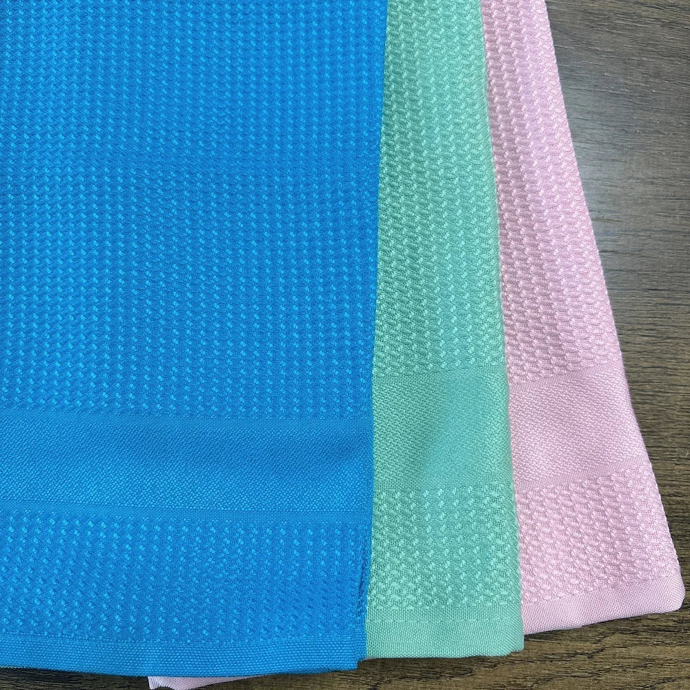 Microfiber 40*60cm Cleaning Cloths Microfibre Tea Towels Dish Rags Waffle Kitchen Towels