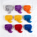 15-20cm Hot Selling Turkey Feather Fringe Trim Dyed Marabou for Wedding Decoration Garment Accessories Fans Lace