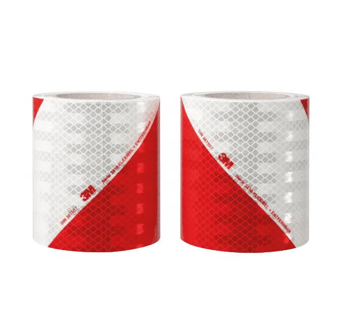 Hazard Warning Stickers Reflective DIN 30710 Tape Safety Marking Stickers for Vehicles