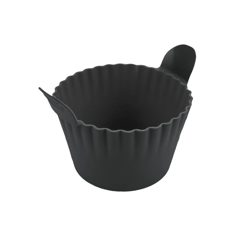 Factory Food Grade Silicone Heat Resistance Multi-function Air Fryer Egg Poacher Boiled Egg Mold Air Fryer Silicone Baking Cup