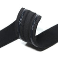 Factory Custom Black Spandex Jacquard Webbing Waistband Silicone Dipped Print Rubber Non-slip Elastic Tape for Ingerie Apparel