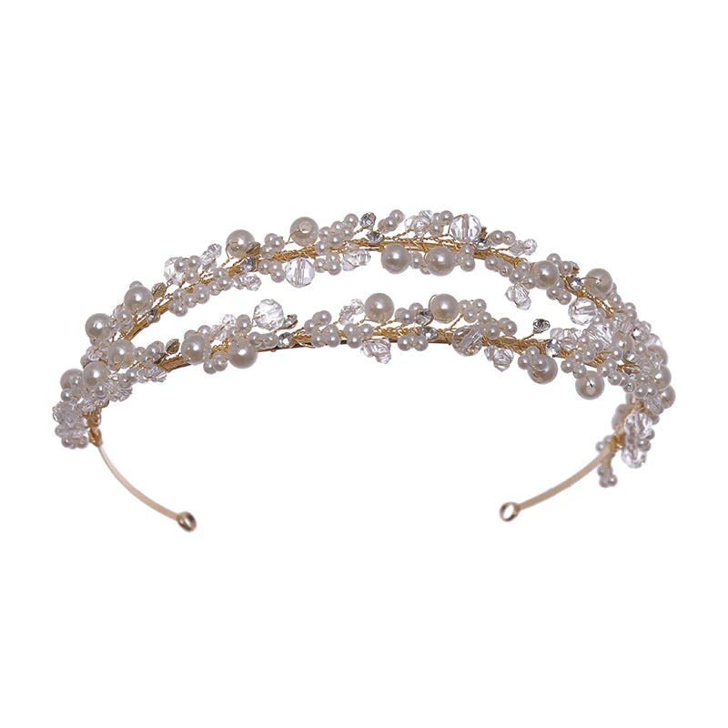 Pearl Headband Crystal Hair Hoop Fashion Woman Accessoires Hair Bands for Women