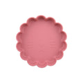 Hot Selling  Cute Cat Face Embossed  Baby Feeding Silicone Plate Set BPA Free Suction Animal Silicone Plate