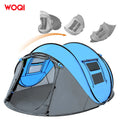 WOQI Outdoor Camping and Hiking Gear Large Automatic Quick-opening Pop up Tent