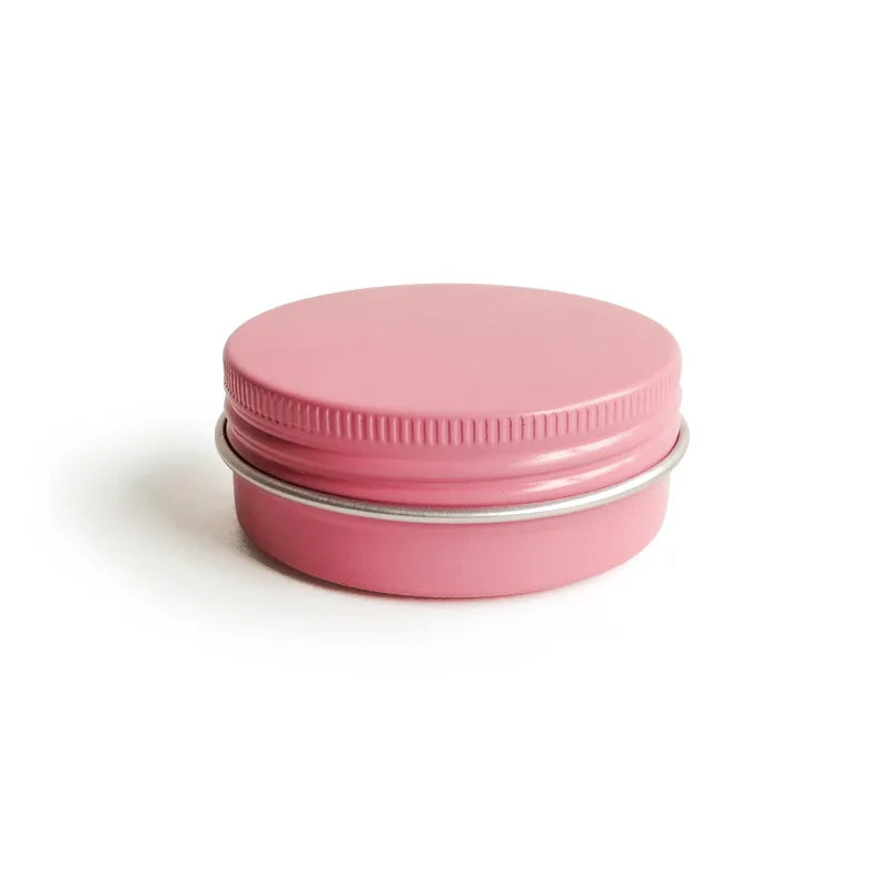 30ml Cosmetic Candle Cream Metal Box With Screw Lid Tea Cans Tin Jar