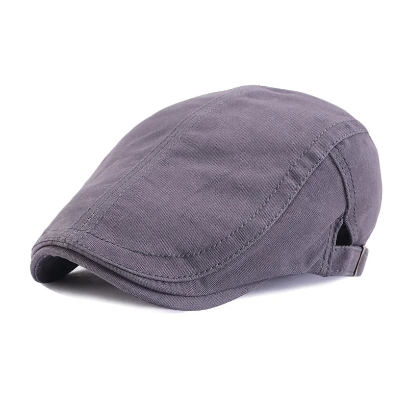 Wholesale Custom Logo Hair Accessories Newsboy Flat Cap Gatsby Caps Fashion British Style Peaked Cap Baseball Hat for Women Men