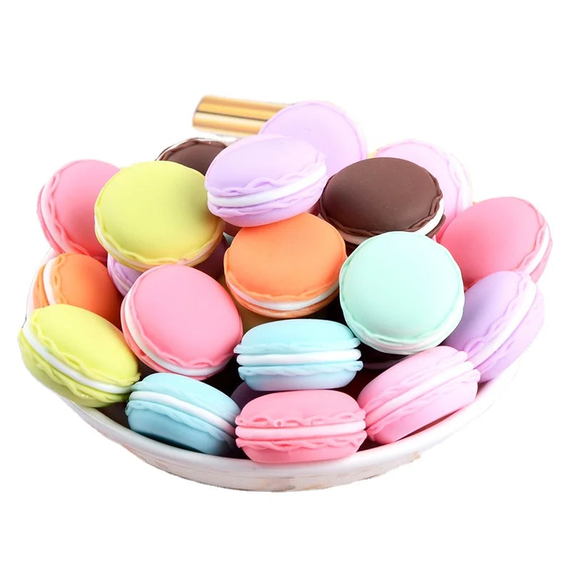 Colored Thick Artificial 3D Resin Macaroon Cabochons Charms European Style BESTWINS Brand for Key Decoration