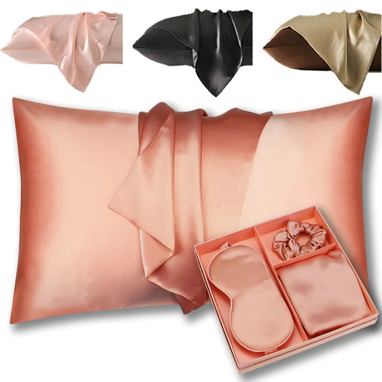 Wholesale Custom Luxury 100% Pure Natural Mulberry Silk Pillow Case 22M 6A