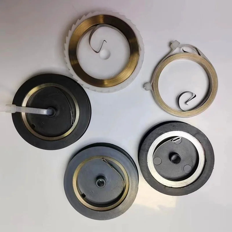 Custom OEM Stainless Steel Spiral Flat Coil and Power Springs for Safety Belts Clotheslines Air-Hoses