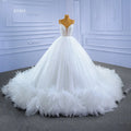 Jancember RSM67303 New Arrival Long Train Empire Wedding Dresses Ball Gown
